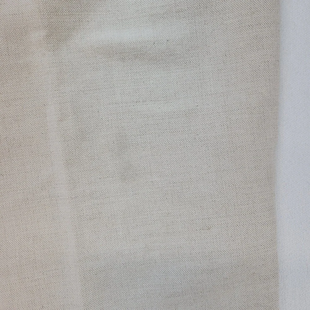 Club Room Pleated Trousers Mens 38x34 Beige Linen Cotton Cuffed Straight